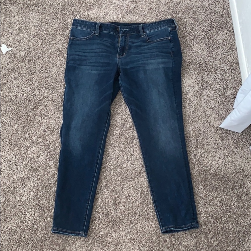 14 short american eagle jean